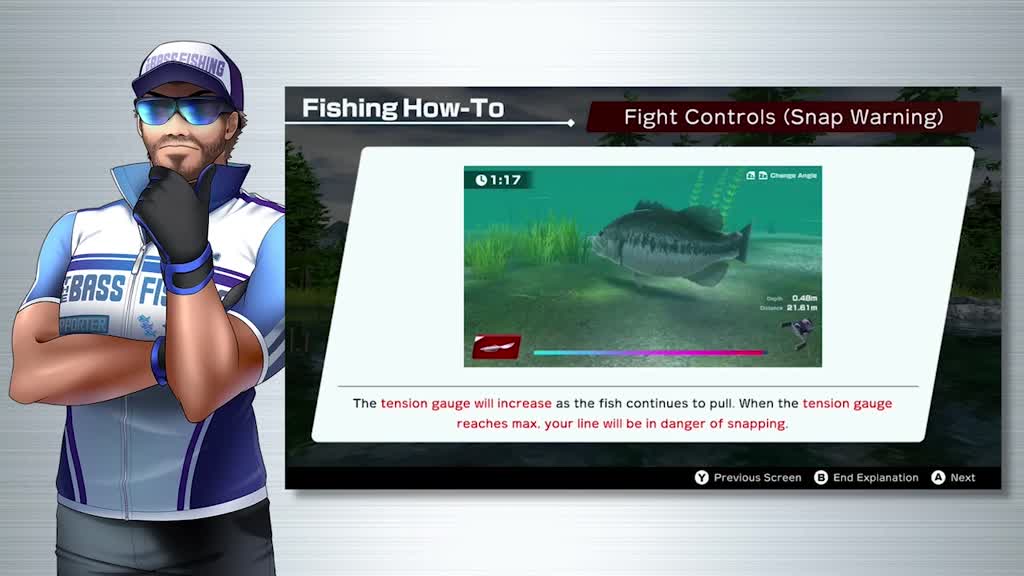THE Bass Fishing, Nintendo Switch download software, Games