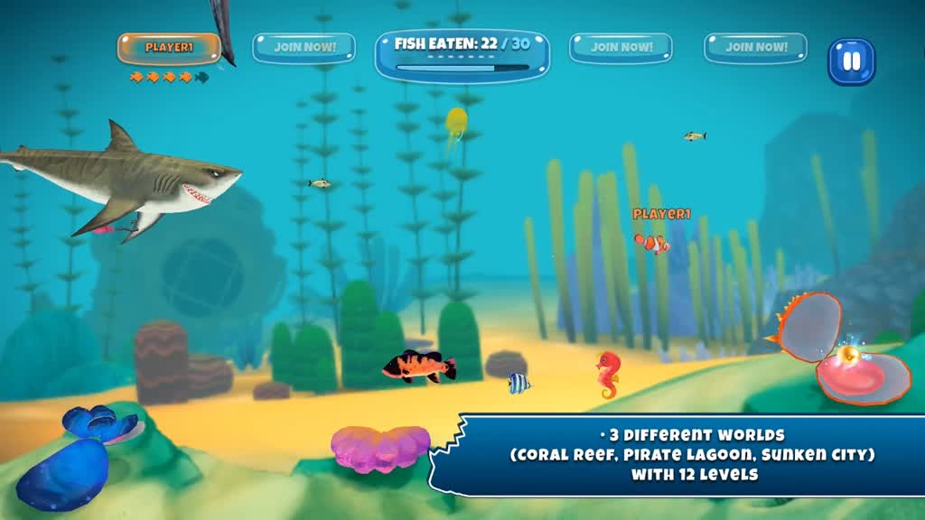 Big Eat Fish Games Shark Games Game for Android - Download