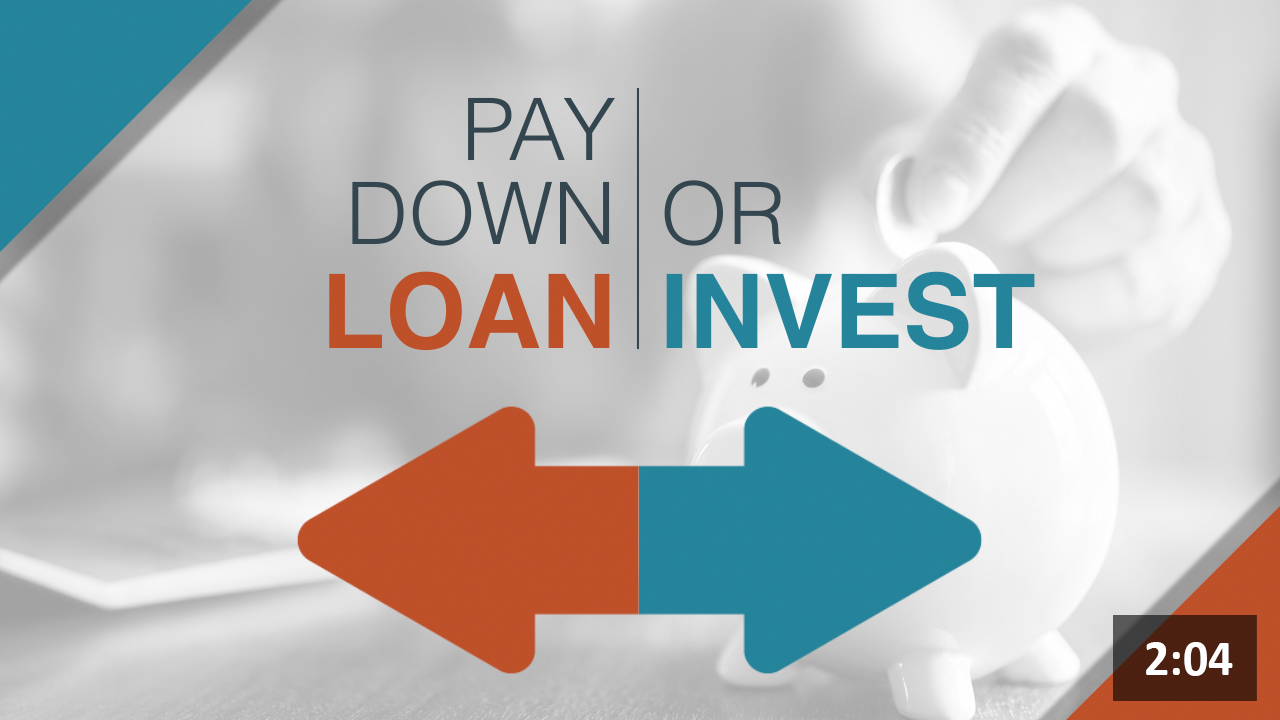Pay Down Loan or Invest