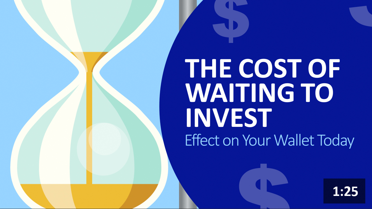  The Cost of Waiting to Invest: Effect on Your Wallet Today
