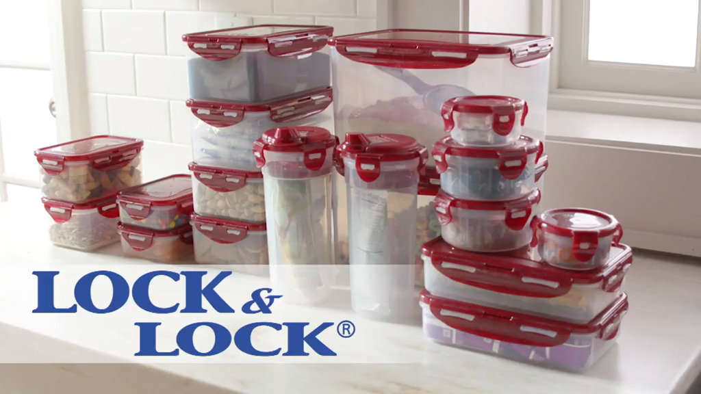 Lock & Lock 18 piece storage container set 