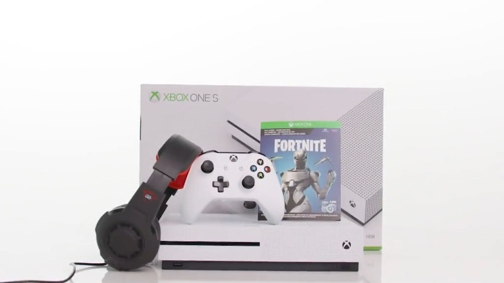 xbox one s 1tb fortnite bundle with headset and 3 mo game pass page 1 qvc com - xbox 360 fortnite game