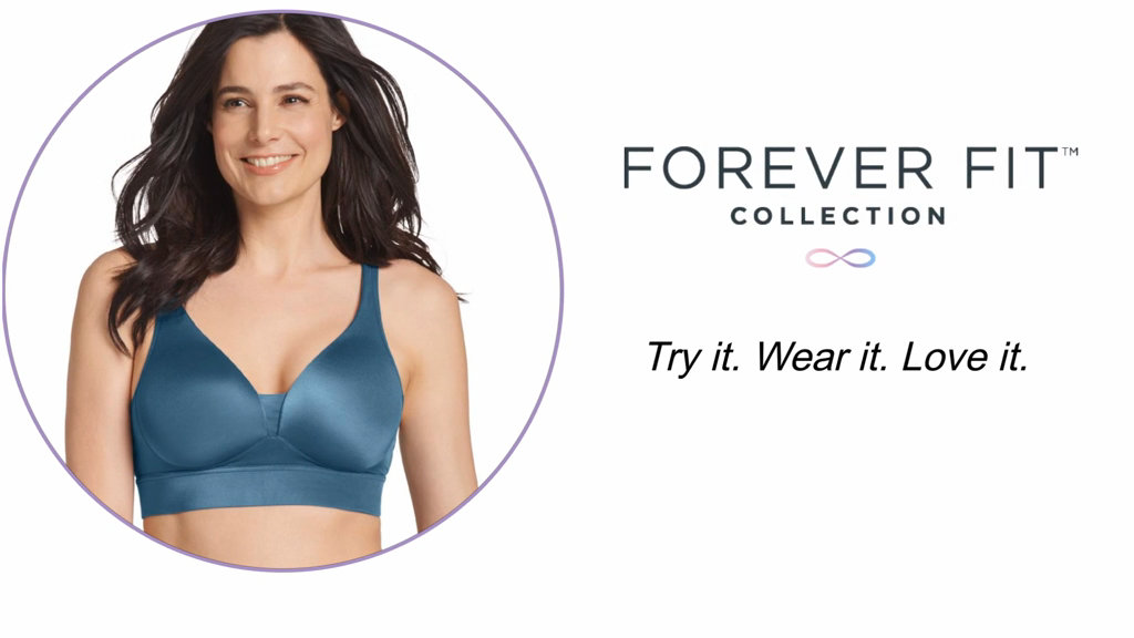 jockey forever fit wireless bra